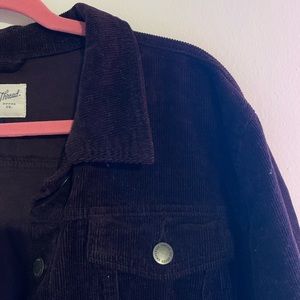 Universal Thread Corduroy Purple Jacket